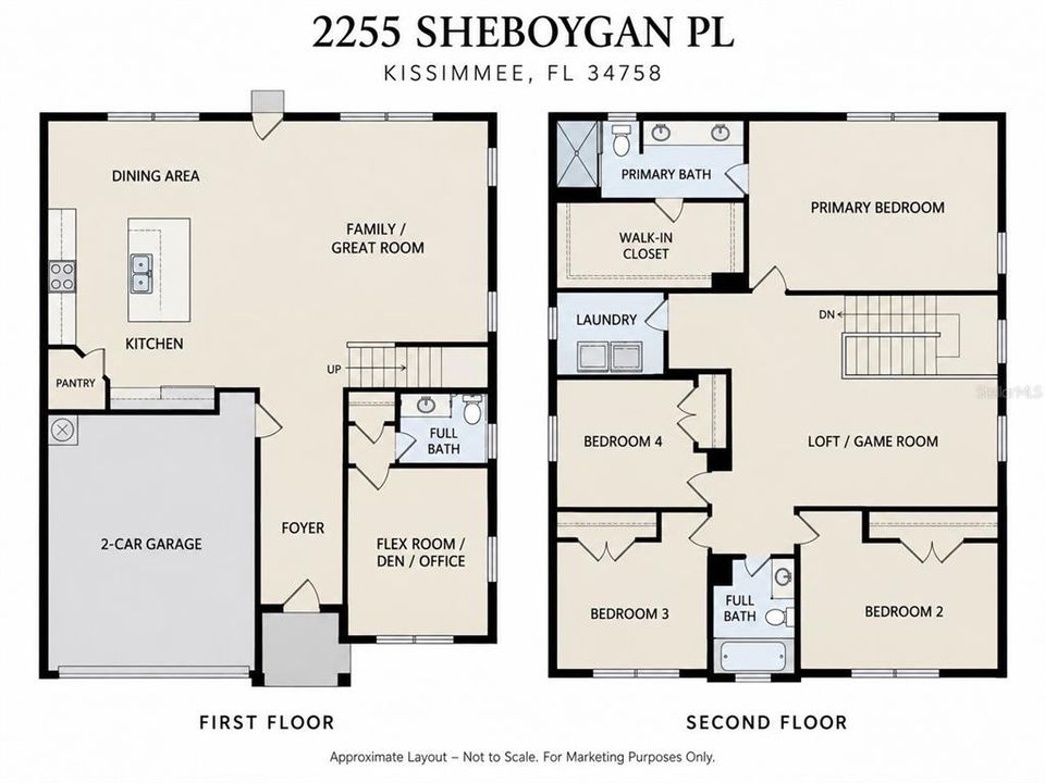 На продажу: $428,999 (4 спален, 3 ванн, 2814 Квадратных фут)