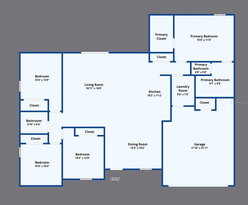 En Venta: $289,900 (4 camas, 2 baños, 1592 Pies cuadrados)