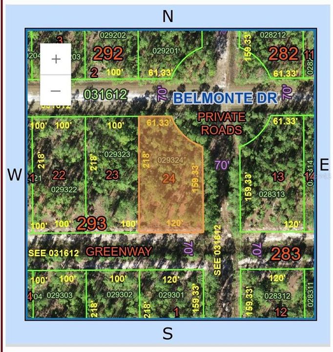 待售: $14,500 (0.55 acres)