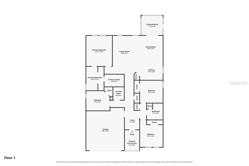 На продажу: $379,500 (4 спален, 2 ванн, 1850 Квадратных фут)