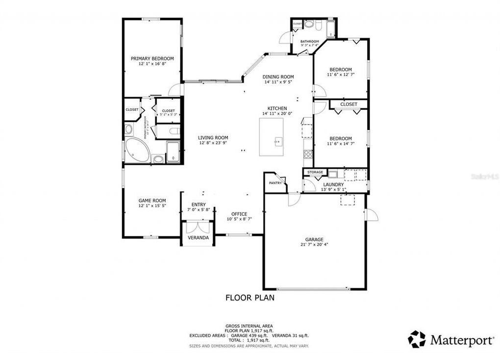For Sale: $500,000 (3 beds, 2 baths, 2082 Square Feet)