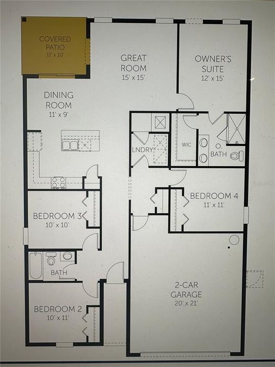 В аренду: $2,295 (4 спален, 2 ванн, 1600 Квадратных фут)