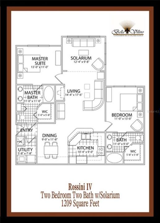 For Sale: $224,900 (2 beds, 2 baths, 1209 Square Feet)