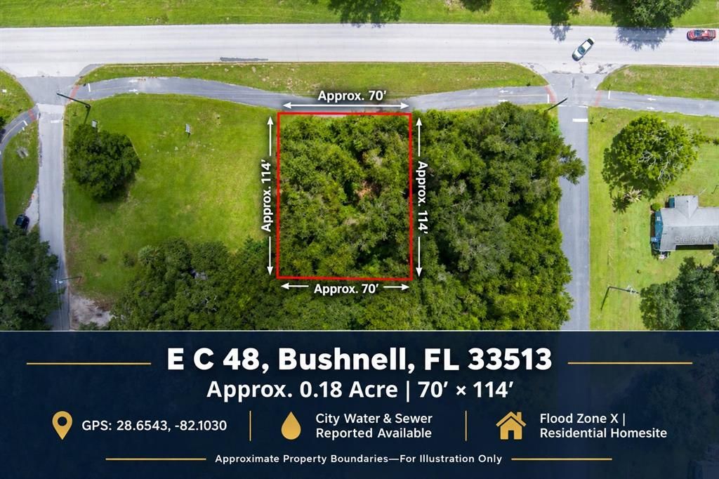 待售: $19,500 (0.18 acres)