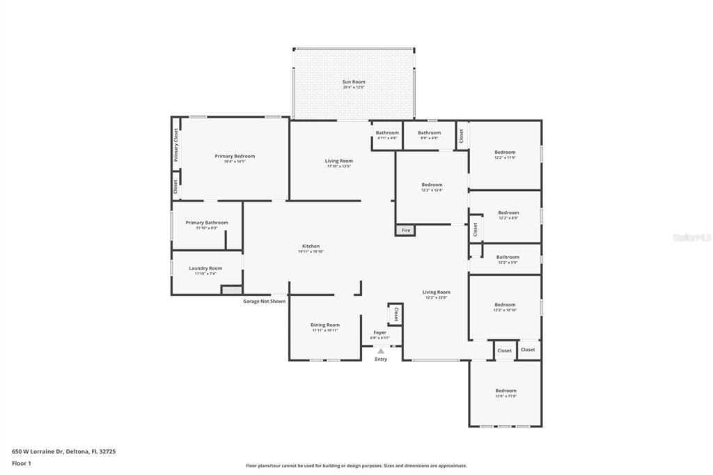 Activo con contrato: $400,000 (5 camas, 3 baños, 2573 Pies cuadrados)