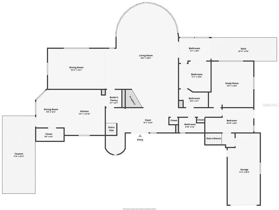 En Venta: $3,250,000 (4 camas, 4 baños, 5995 Pies cuadrados)