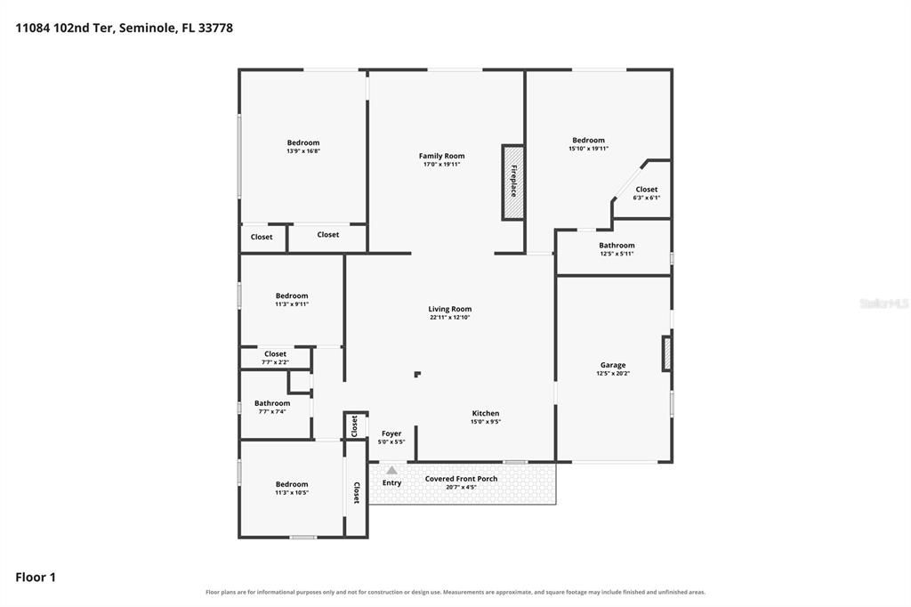 На продажу: $535,000 (4 спален, 2 ванн, 1944 Квадратных фут)