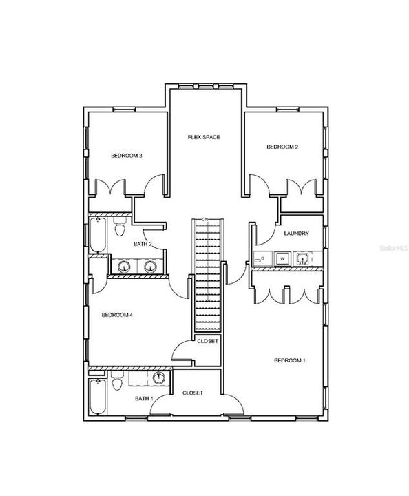 En Venta: $1,200,000 (5 camas, 3 baños, 2850 Pies cuadrados)