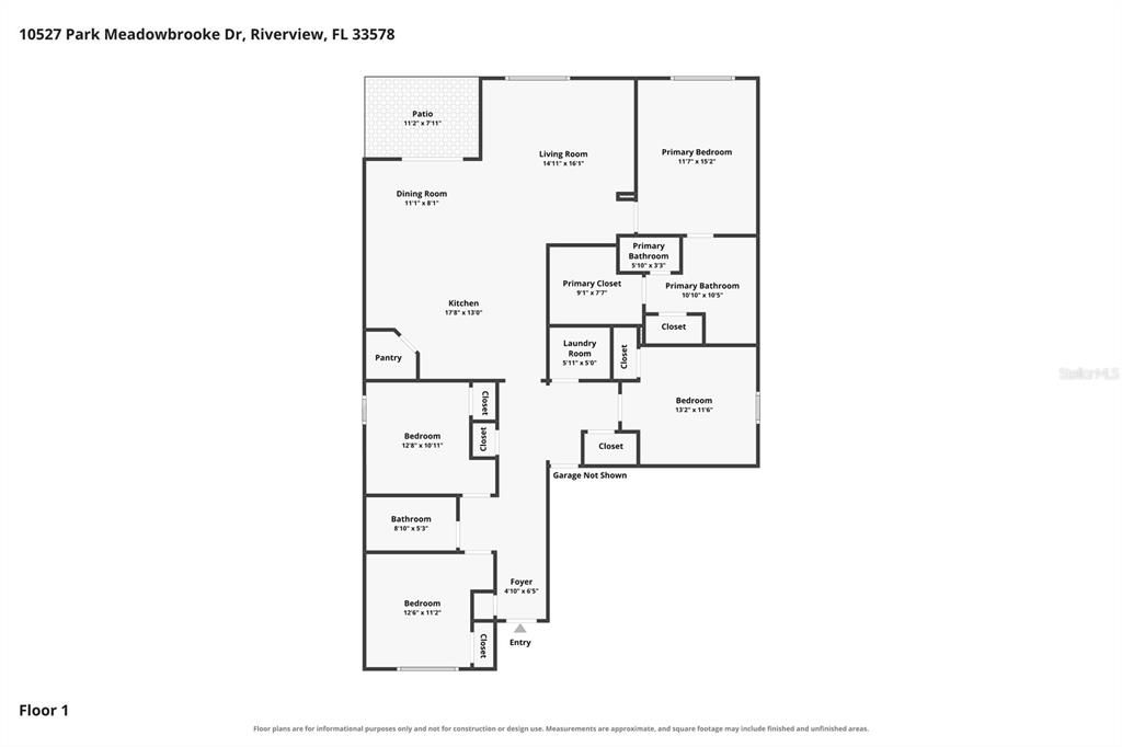 На продажу: $360,000 (4 спален, 2 ванн, 1846 Квадратных фут)
