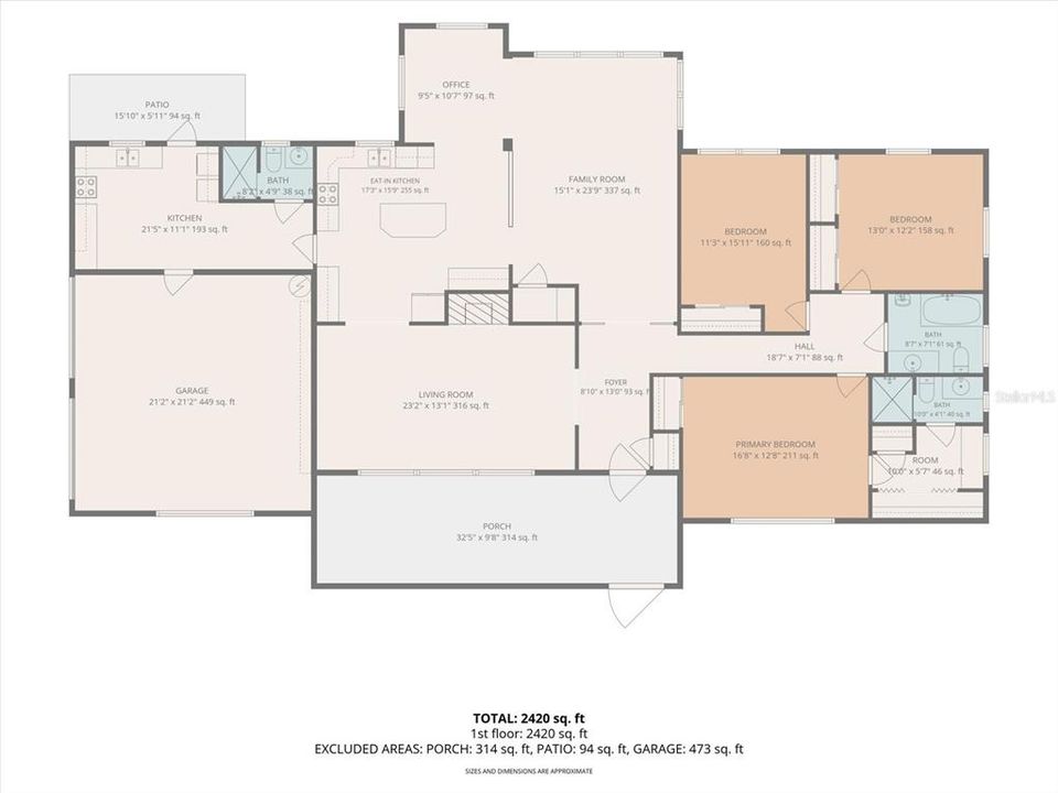 En Venta: $561,900 (3 camas, 3 baños, 2419 Pies cuadrados)