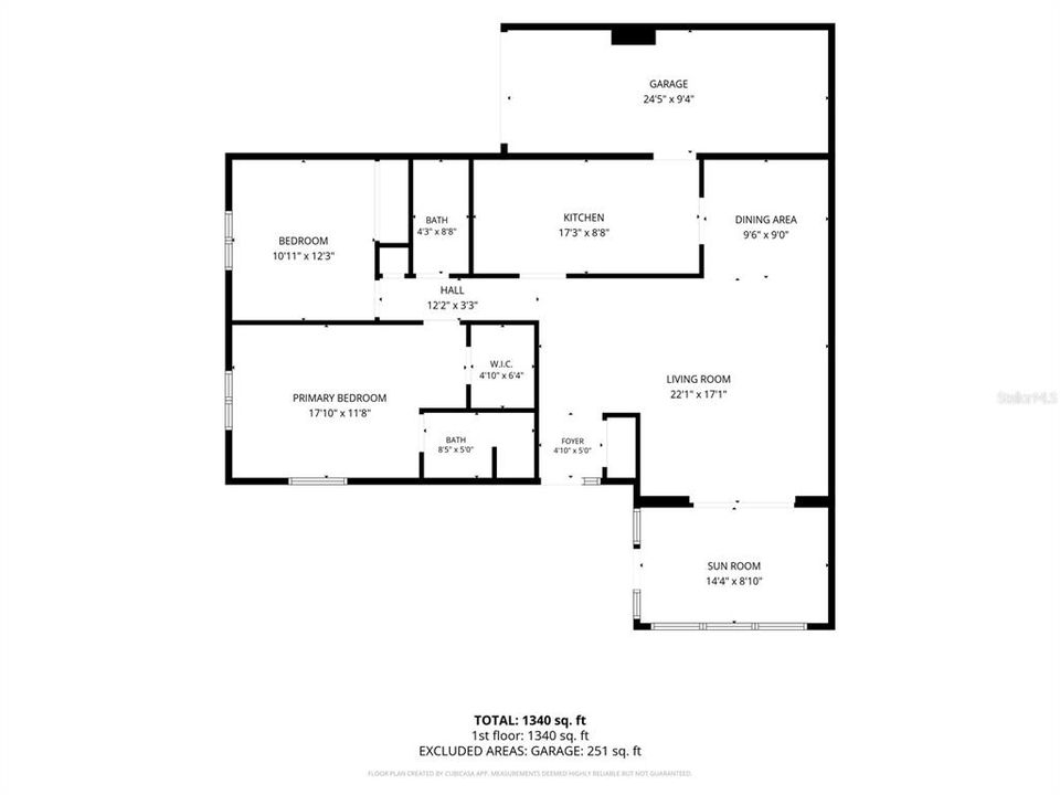 На продажу: $345,000 (2 спален, 2 ванн, 1110 Квадратных фут)