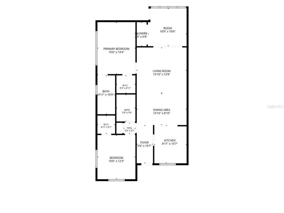 For Rent: $1,900 (2 beds, 2 baths, 925 Square Feet)