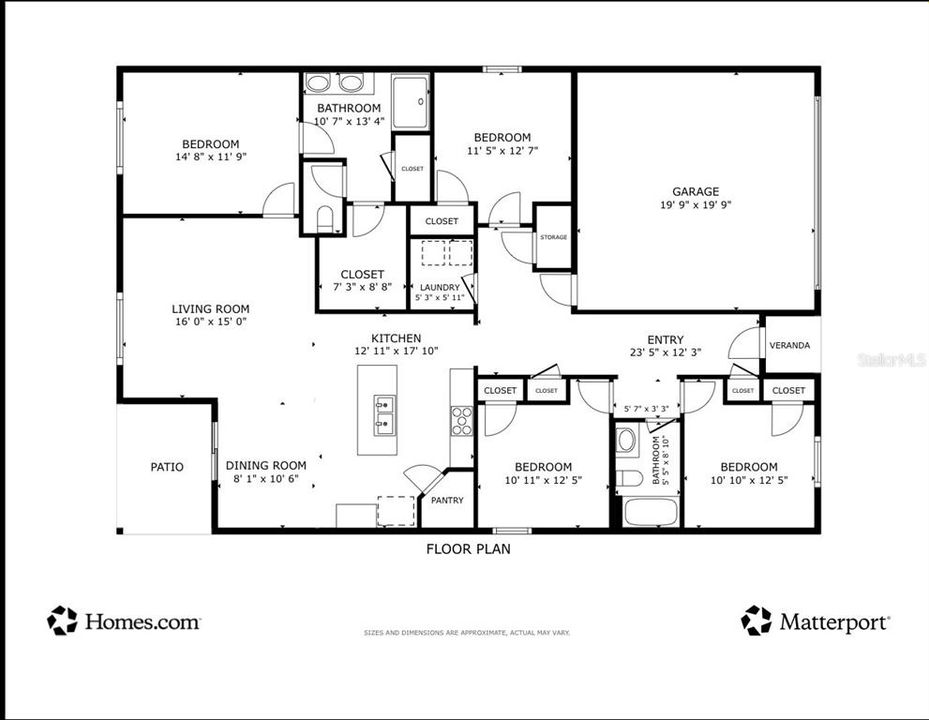 На продажу: $327,900 (4 спален, 2 ванн, 1774 Квадратных фут)