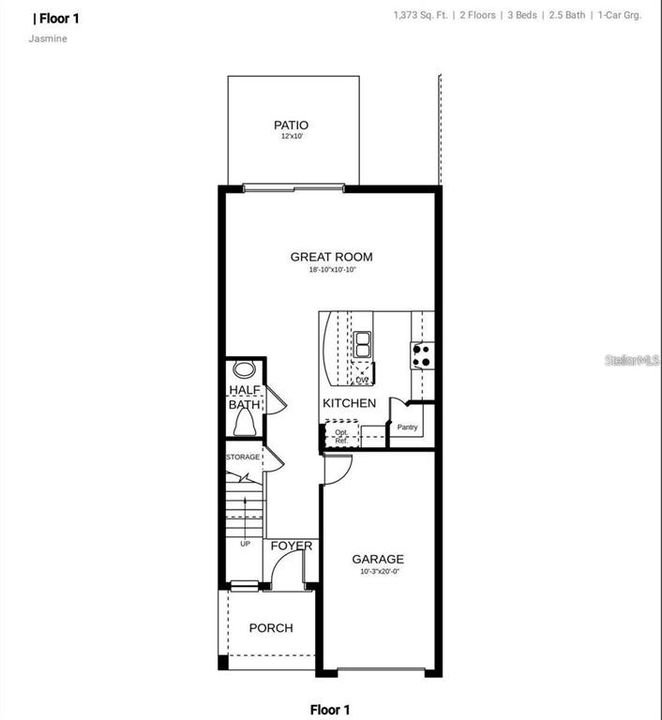 For Rent: $2,300 (3 beds, 2 baths, 1407 Square Feet)