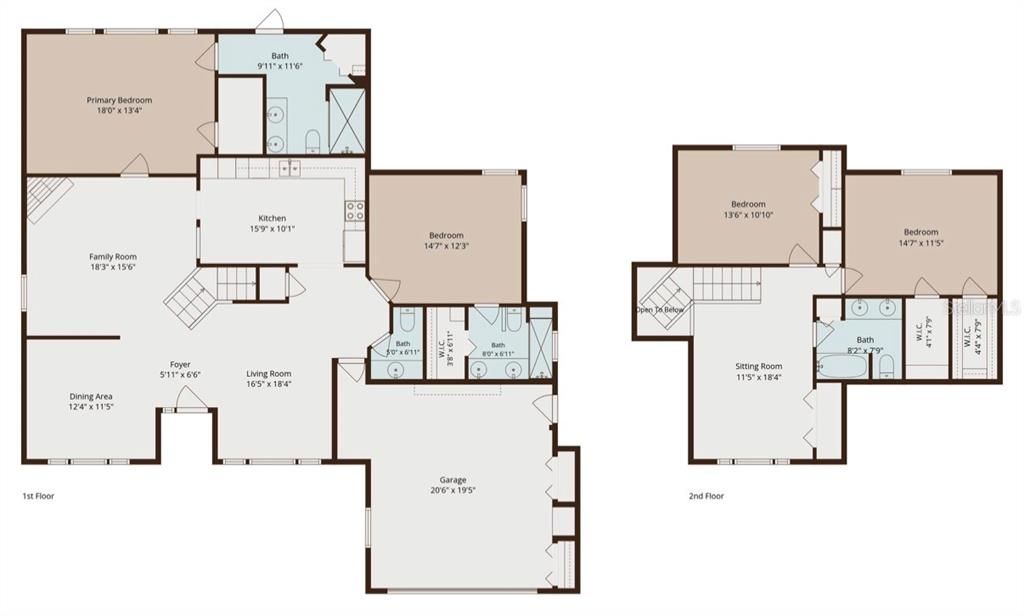 En Venta: $349,000 (4 camas, 3 baños, 2594 Pies cuadrados)