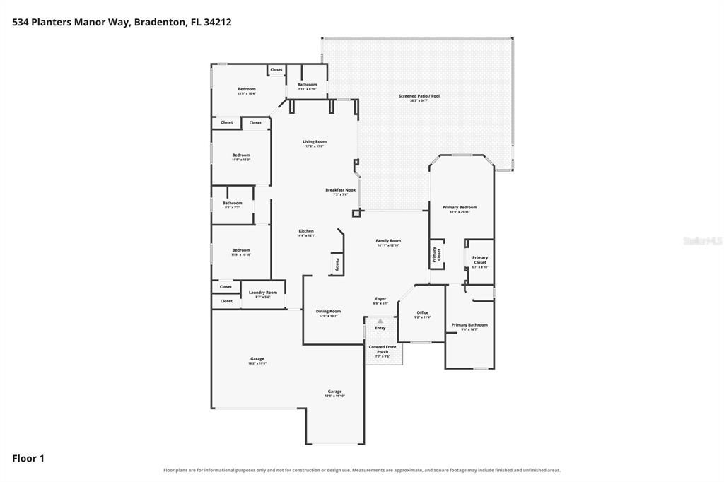 For Sale: $585,000 (4 beds, 3 baths, 2561 Square Feet)