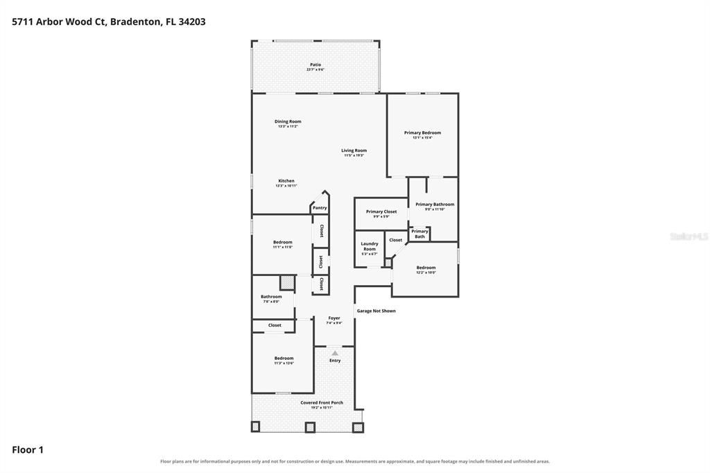 На продажу: $455,000 (4 спален, 2 ванн, 1872 Квадратных фут)