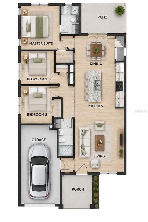 En Venta: $309,900 (3 camas, 2 baños, 1322 Pies cuadrados)