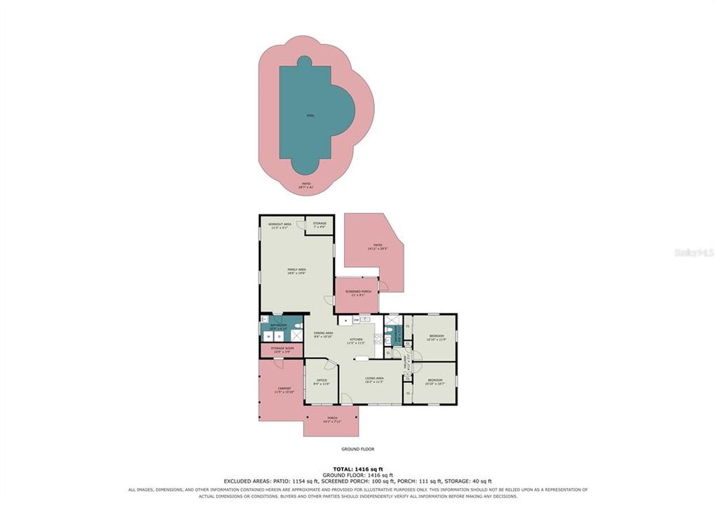 На продажу: $749,900 (2 спален, 2 ванн, 1570 Квадратных фут)