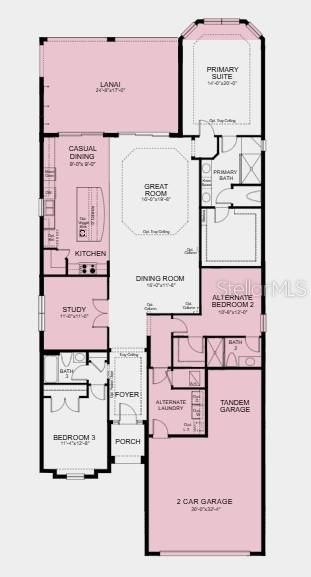 En Venta: $1,040,204 (3 camas, 3 baños, 2406 Pies cuadrados)