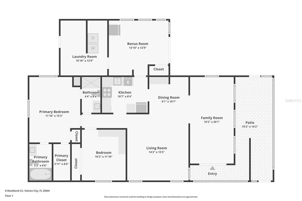 На продажу: $149,000 (2 спален, 2 ванн, 1104 Квадратных фут)