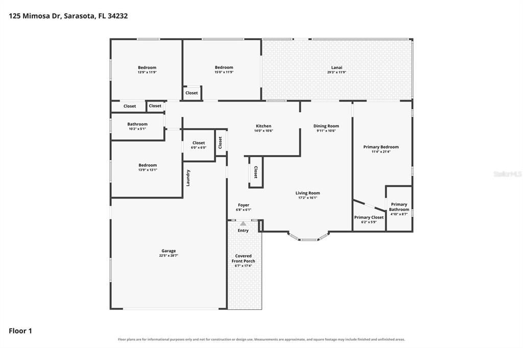 For Sale: $399,000 (4 beds, 2 baths, 1630 Square Feet)