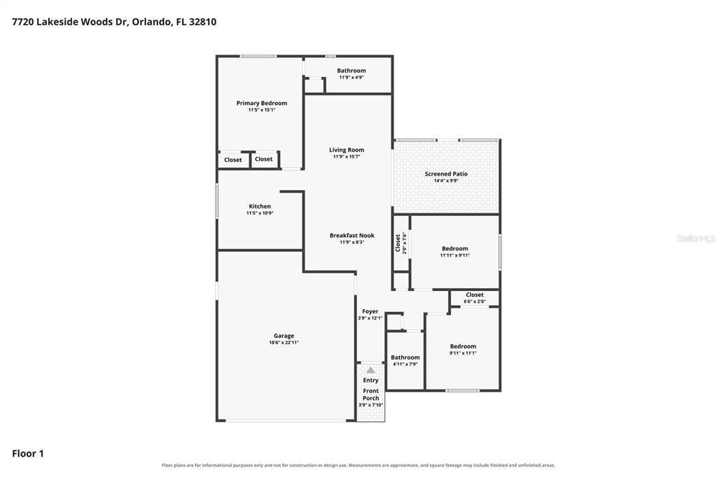 For Sale: $330,000 (3 beds, 2 baths, 1321 Square Feet)