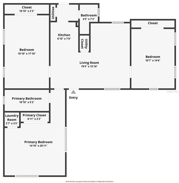 На продажу: $399,900 (3 спален, 2 ванн, 1081 Квадратных фут)