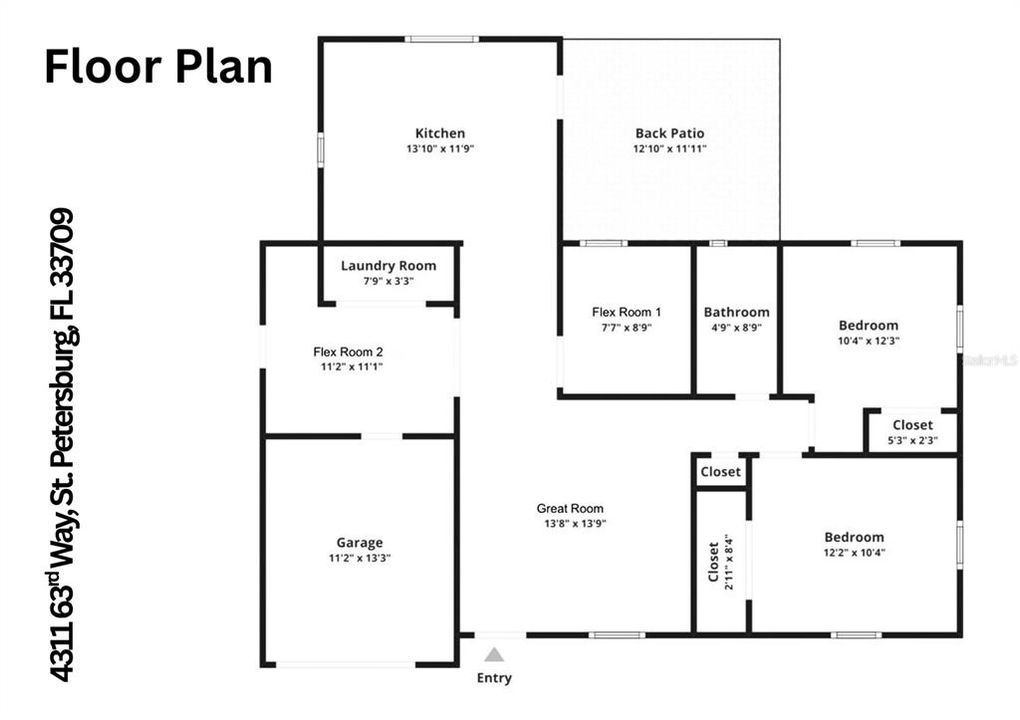 En Venta: $299,900 (2 camas, 1 baños, 900 Pies cuadrados)