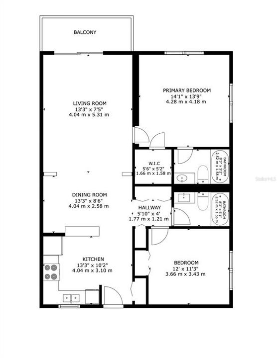 En Venta: $165,000 (2 camas, 2 baños, 1030 Pies cuadrados)
