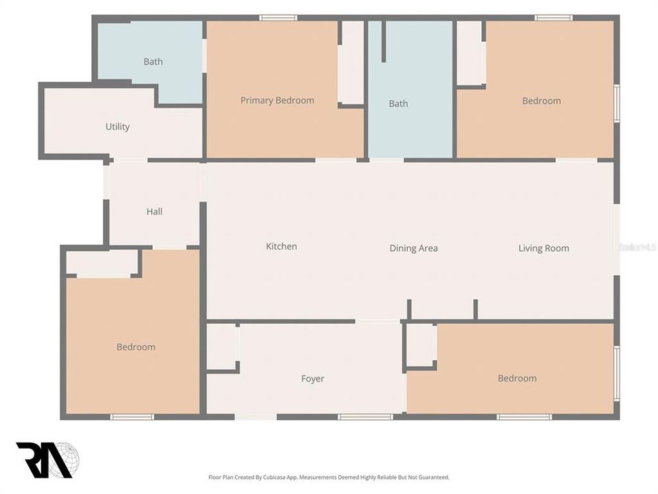 For Rent: $2,400 (4 beds, 2 baths, 1096 Square Feet)