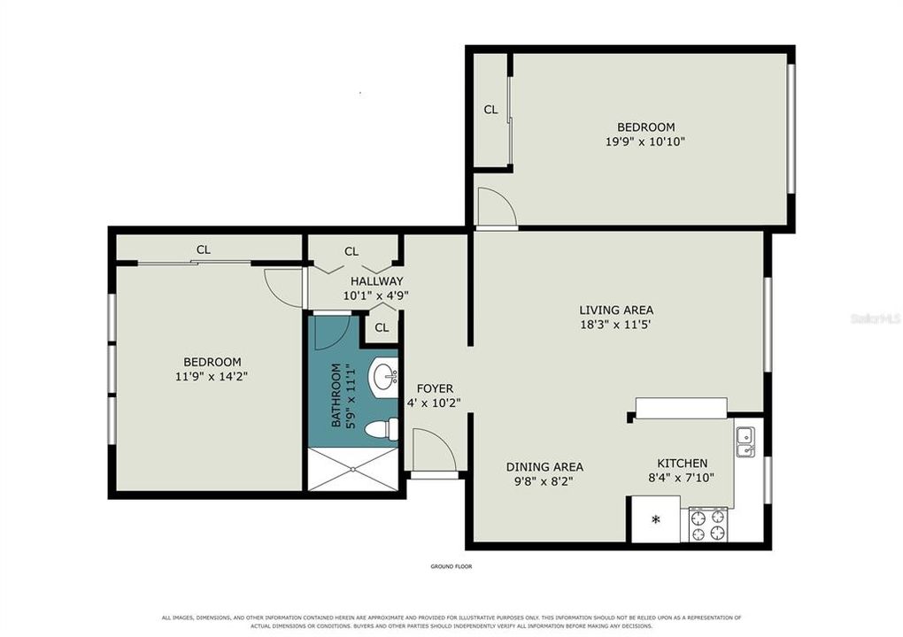 En Venta: $129,999 (2 camas, 1 baños, 975 Pies cuadrados)