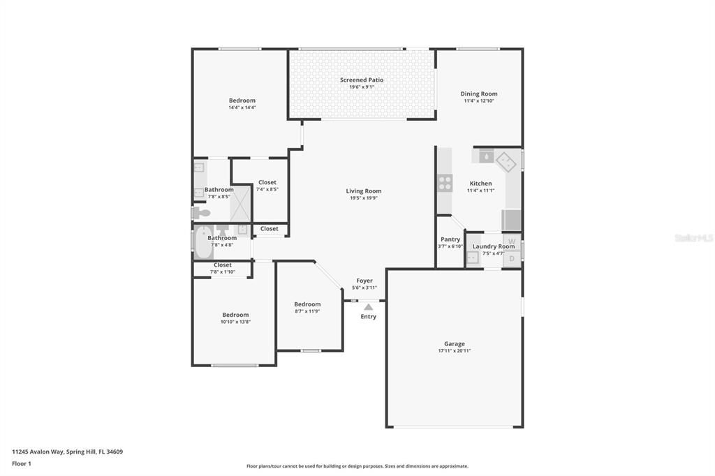 For Sale: $219,900 (3 beds, 2 baths, 1629 Square Feet)