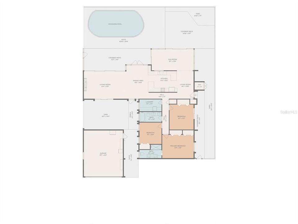 For Sale: $1,089,000 (3 beds, 2 baths, 2005 Square Feet)
