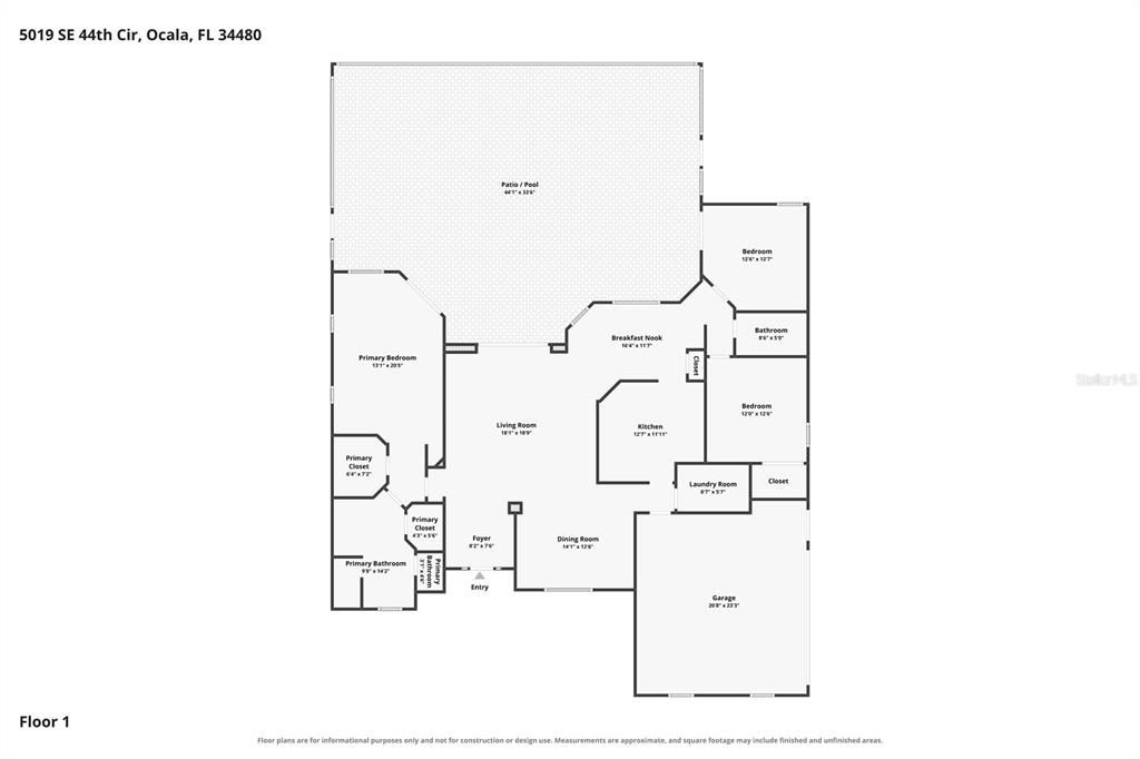 Activo con contrato: $439,900 (3 camas, 2 baños, 2030 Pies cuadrados)