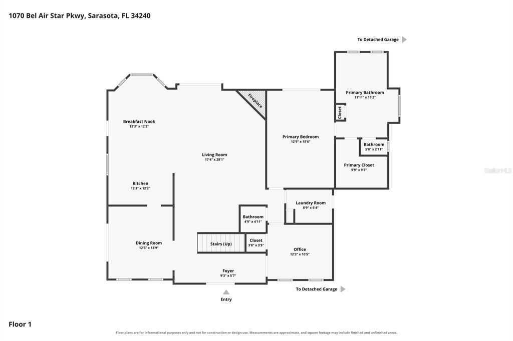 На продажу: $1,400,000 (5 спален, 3 ванн, 3289 Квадратных фут)