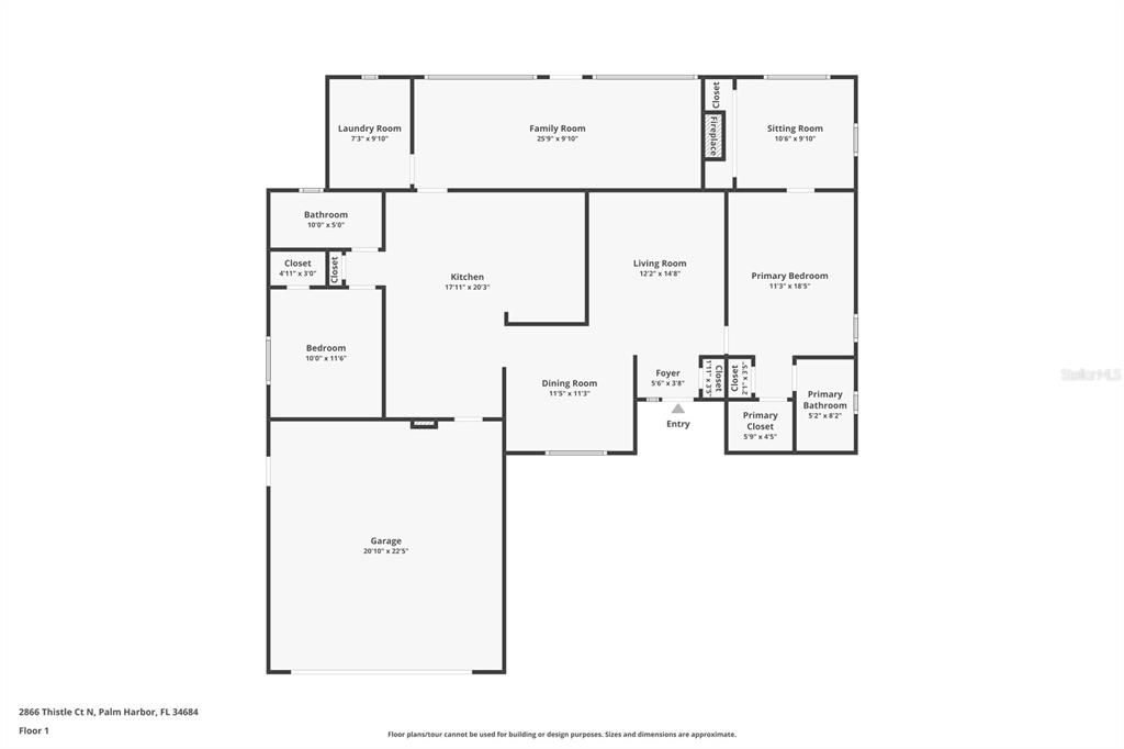 На продажу: $459,900 (2 спален, 2 ванн, 1578 Квадратных фут)