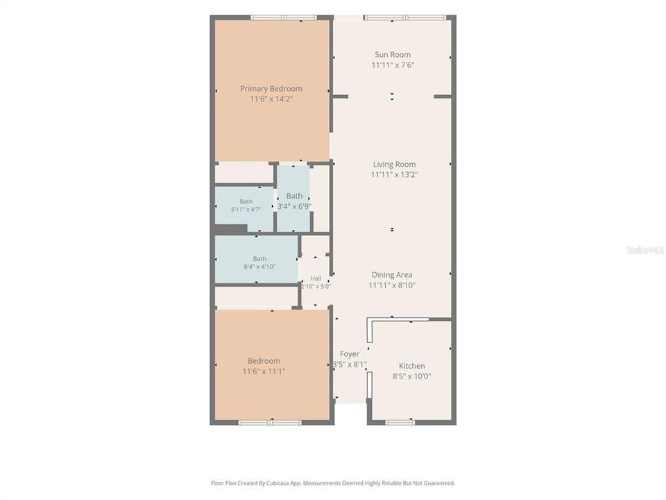 For Sale: $145,000 (2 beds, 2 baths, 886 Square Feet)