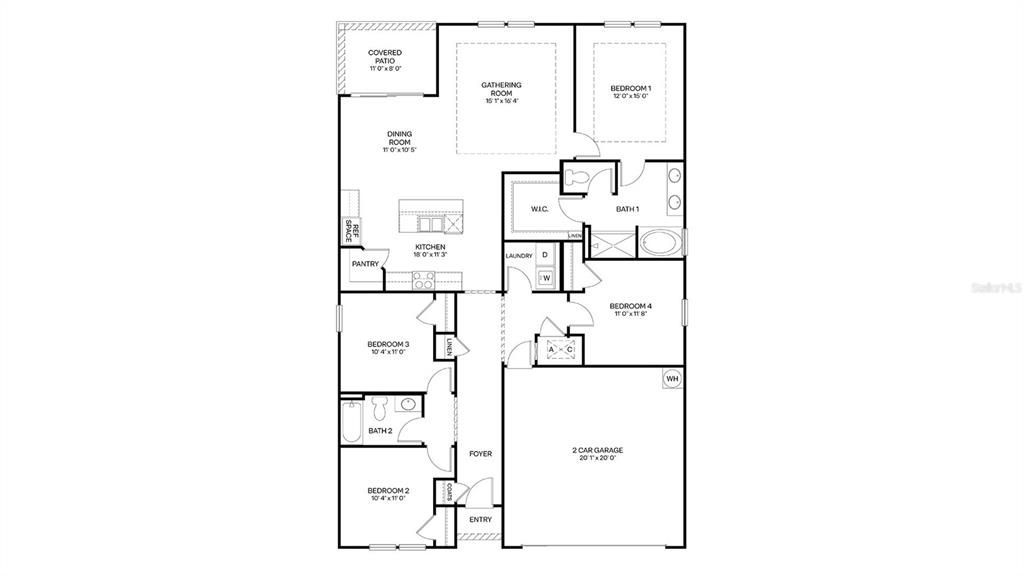 For Sale: $385,400 (4 beds, 2 baths, 1774 Square Feet)