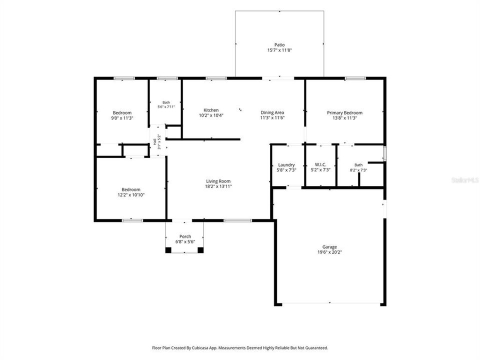For Sale: $210,000 (3 beds, 2 baths, 1232 Square Feet)
