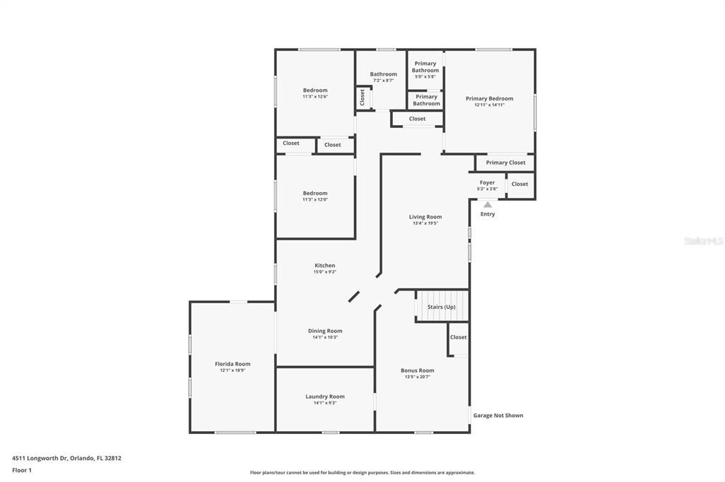 На продажу: $575,000 (5 спален, 3 ванн, 2771 Квадратных фут)