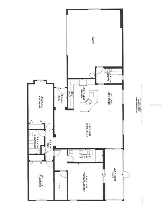 En Venta: $380,000 (3 camas, 2 baños, 1812 Pies cuadrados)