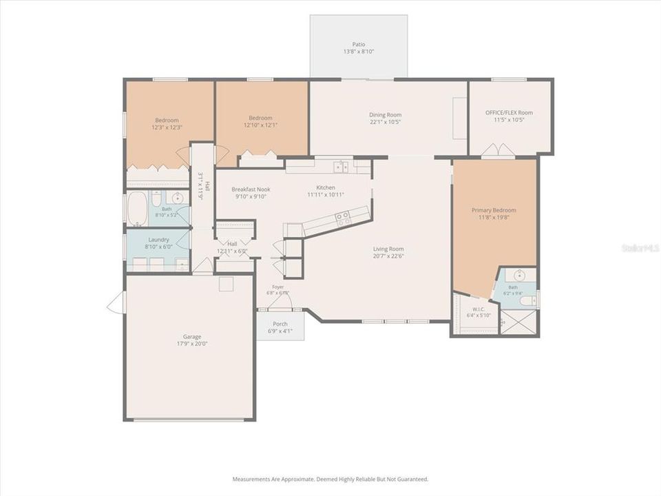 For Sale: $495,000 (3 beds, 2 baths, 1572 Square Feet)