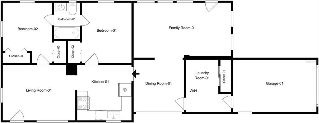 For Sale: $299,900 (2 beds, 1 baths, 943 Square Feet)