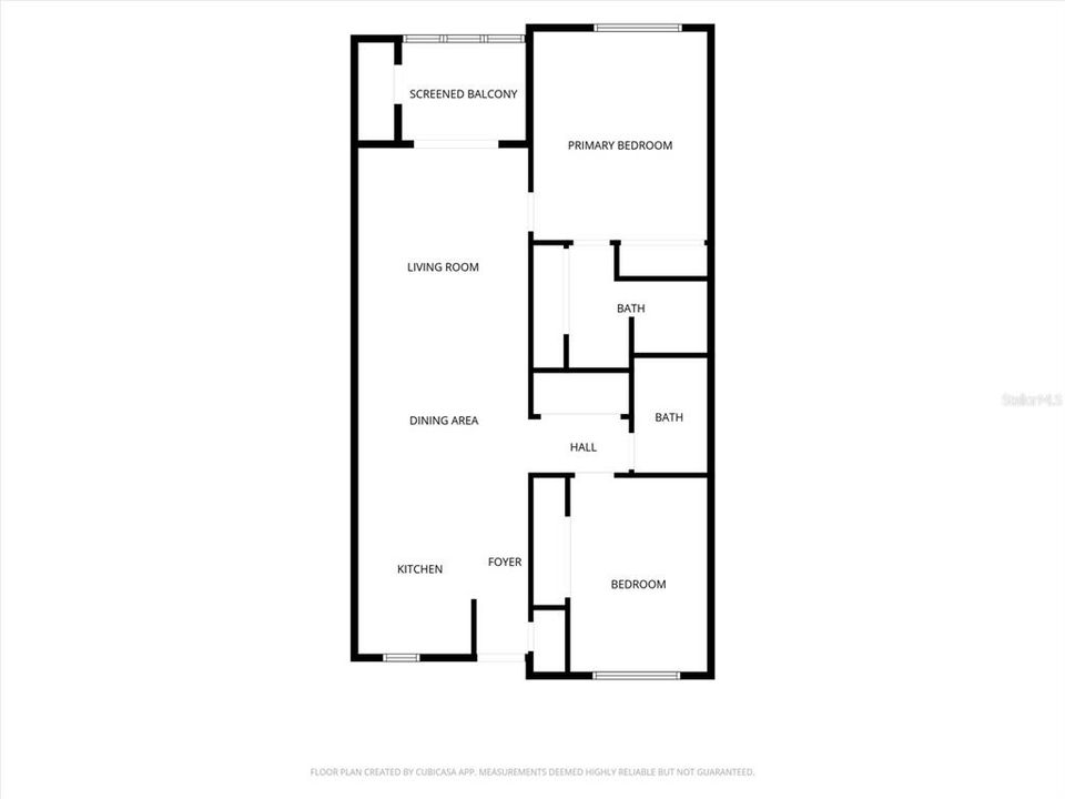 На продажу: $136,000 (2 спален, 2 ванн, 948 Квадратных фут)