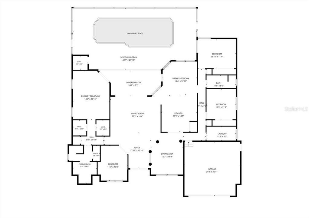 For Sale: $749,000 (3 beds, 2 baths, 2508 Square Feet)