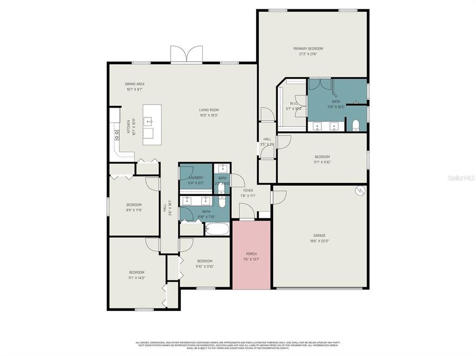 For Sale: $348,000 (4 beds, 2 baths, 2171 Square Feet)