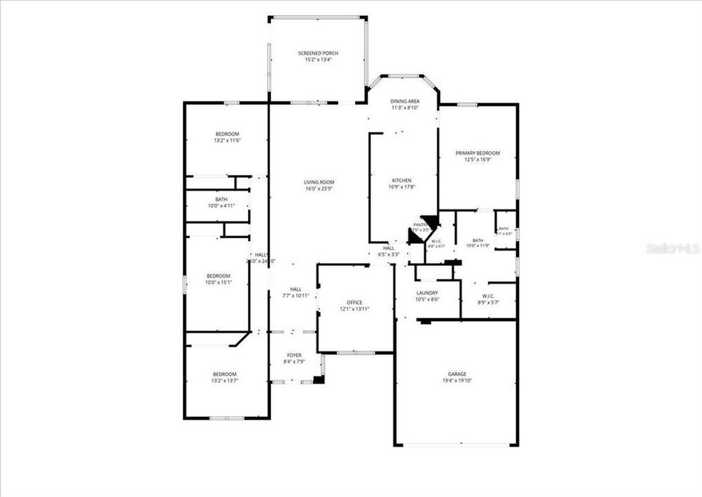 На продажу: $349,995 (4 спален, 2 ванн, 2335 Квадратных фут)