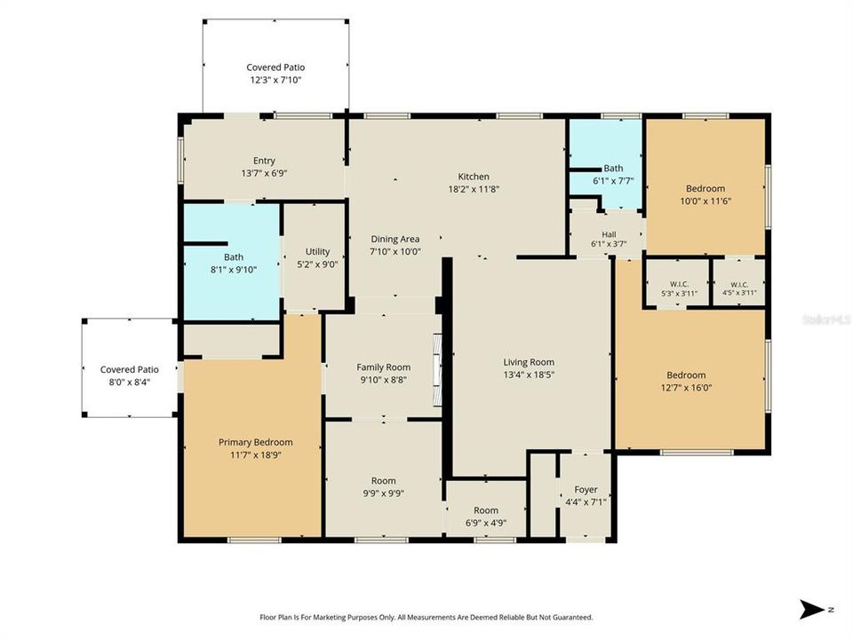 На продажу: $239,900 (3 спален, 2 ванн, 1707 Квадратных фут)