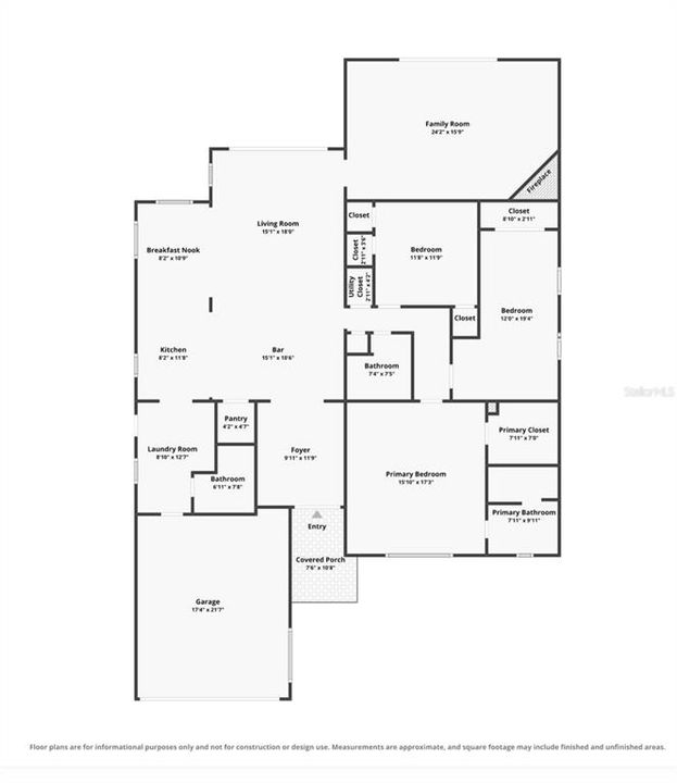 En Venta: $2,090,000 (3 camas, 3 baños, 2430 Pies cuadrados)